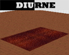d~ warm darkred soft rug