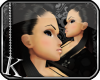 [K] Soft Black Juri Hair
