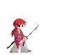 Kenshin fighting