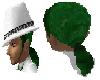 Green Tail Hair