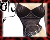 <oly>Leather & lace cami