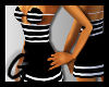 *G*  Black White Dress