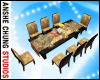 [ACS] 14P TABLE LOUVRE