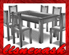 (L) Platinum Dining Set