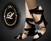 Liz black diamnd wedge