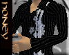 H*Sakura Black Button