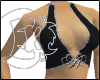 HotLicks Blk/Slv Top