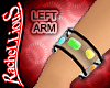 `Rainbow LAVA Bangle (L)