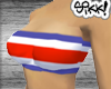 Costa Rican Flag Top
