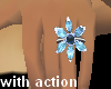 ! Blue light Flower !!