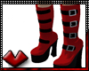 (V) Goth Red Platforms