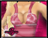 ~S~Best pink satin dress