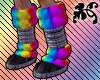 *T* Rainbow Moon Boots