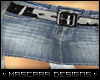 {M} Denim Mini + Belt