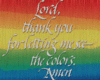 Thankyou Lord