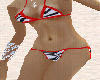 sexy zebra bikini