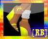 [RB] YELLOW WEDGE HEELS