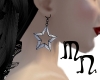 Anemic Star Earrings By mendolyn