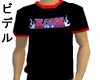 Black Anime Bleach Shirt