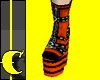 Emo Pumpkin Boots