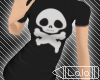 [LC] Black Skull Tee