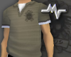 [M] SkullRock Polo Brown