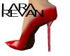HH cusual red pumps