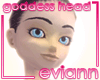 goddess head/Proserpina