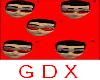 Animated Glases - Red