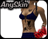 (MV) Blue Tatt Laced