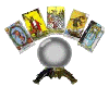 Crystall ball&tarotcards