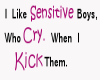 ~JJ~ Boy Kicker