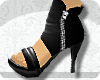 m> Sandalboots Black