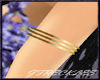 {JF} gold arm band by jfreckles