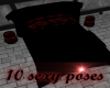 The Rose 10 Pose Bed