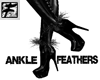 ~F~BW Wisp Ankle Feather