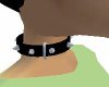 owned spiked collar