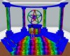 NC Wiccan Altar Rainbow