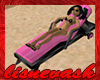 (L) Pink Beach Recliner