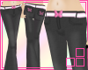 [f]DarkGreyJeansW/Btrfly