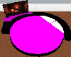 Black and Pink Bed