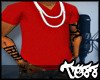 |FC| Red V neck