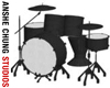 [ACS]ANIMATED BLACK DRUM