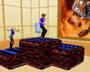 Animated dance stage