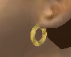 Product Image for Small Gold hoop, left