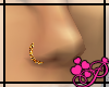 *P* Gold Nose Ring