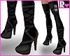 Sexy Black Ninja Heels and Stockings2