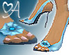 Light Blue Slingback