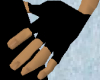Black Fingerless Gloves