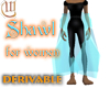 Shawl for Women - Derivable